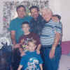 Glenn, Steve, his Dad, John & Stevie